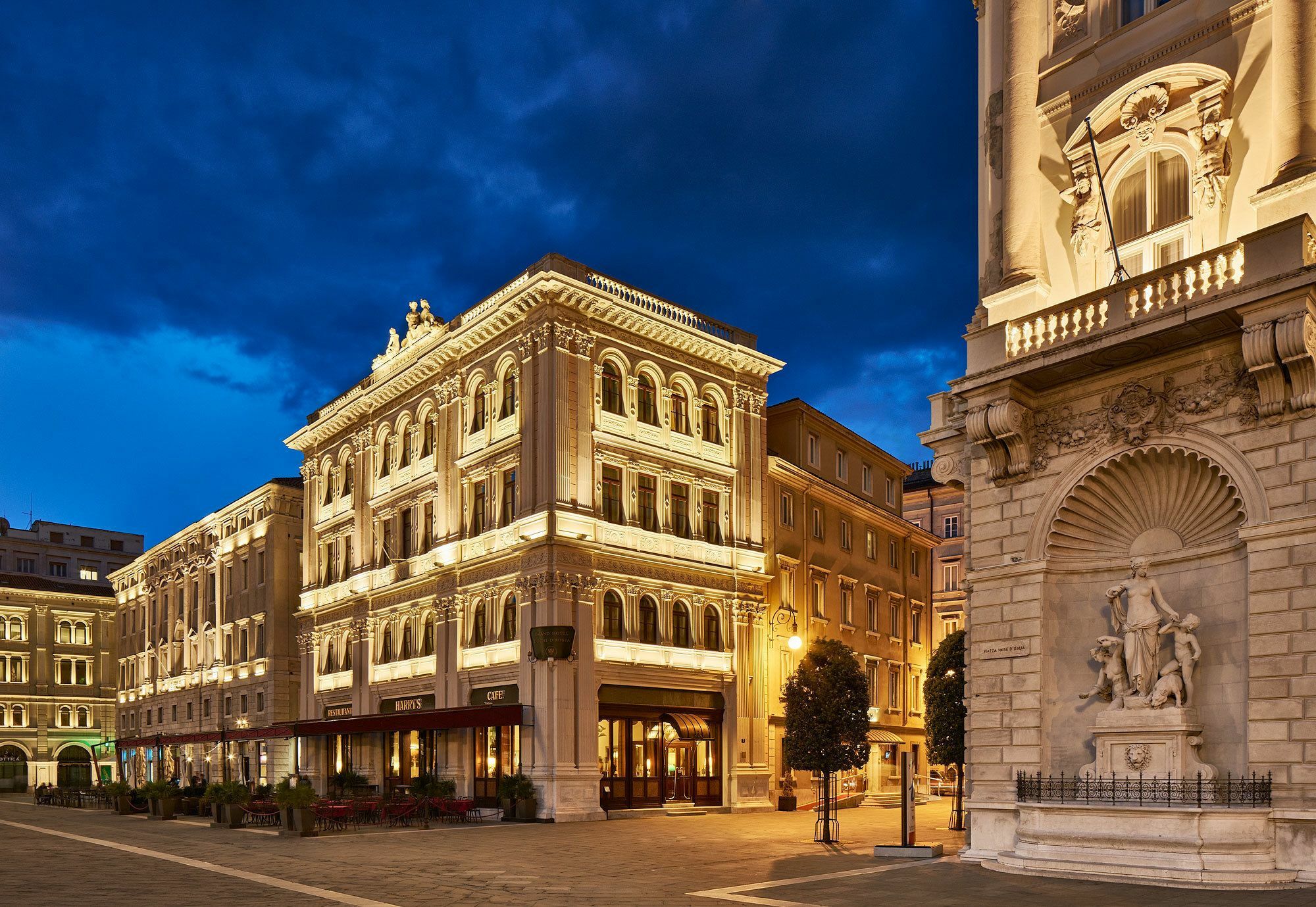 Grand Hotel Duchi D'Aosta Trieste Exterior foto